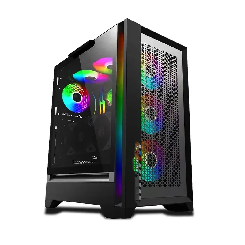 Game Desktop Host Core I3 I5 I7 CPU 8G RAM 120GB 256GB 512GB SSD Supply PC Gaming Desktop Computer met grafische kaart