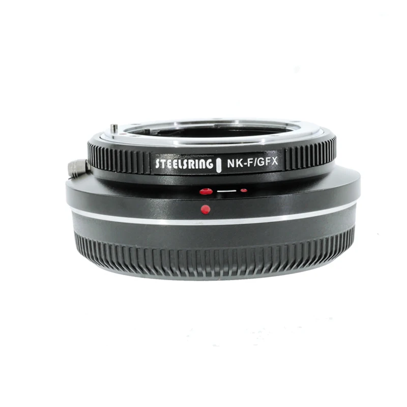 STEELSRING NK-F/GFX Auto focus AF Camera Lens Adapter Ring For Nikon Lens To Fujifilm GFX Camera Fujifilm GFX100/50S/50R