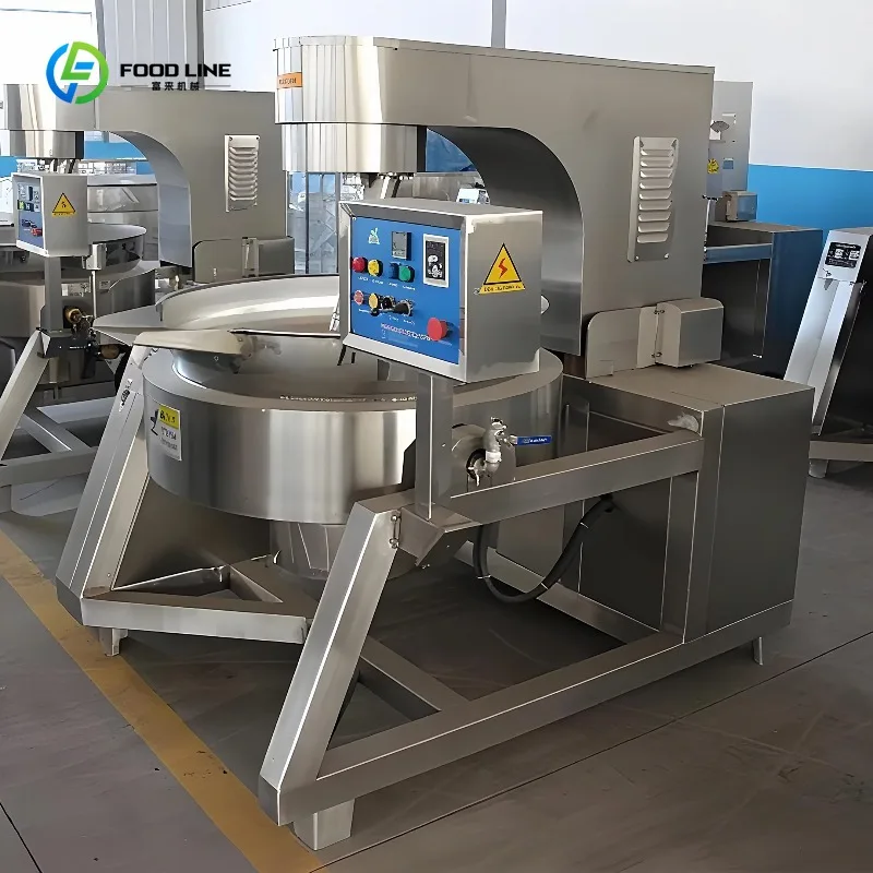 Industrial Electric Jacketed Kettle Stirrer for Food Mixing Cooking Commercial Use Custom