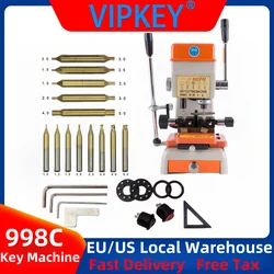 100% Original Defu 998c Key Cutting Machine 220v 110v 180w Duplicating Key Making Machine Drilling Machine Locksmith Tools