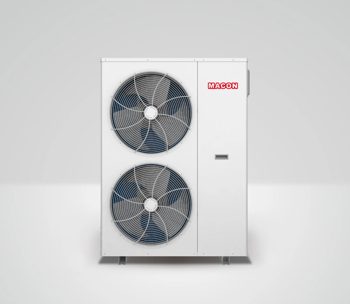 Macon 35kw R32 air Source DC Inverter Swimming Pool Heat Pump with Horizontal Fan Metal case Swimming Pool Heaters Pump