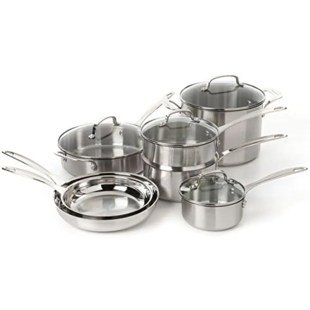 

Cuisinart CLCS-11 11-Piece Stainless Steel Cookware Set