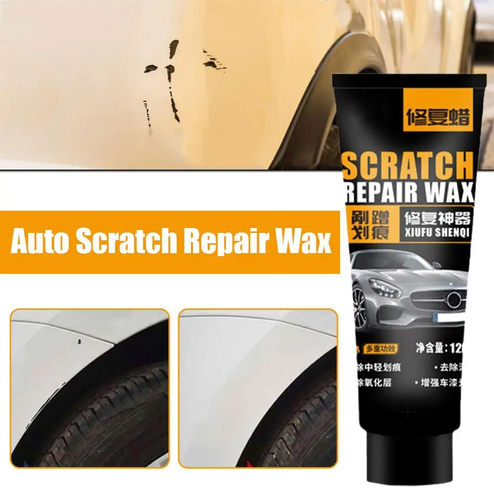 

120ml Car Scratch Repair Paste Polishing Wax Quickly Scratches Beauty Chips Scuffs Car Repair Easy J3o5