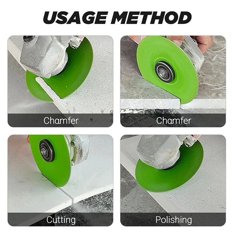 

6PCS 100Mm Rock Slab Grinding Disc Glass Cutting Disc For Angle Grinder Tile Rock Slab Cutting And Angle Grinder Discs-A74P