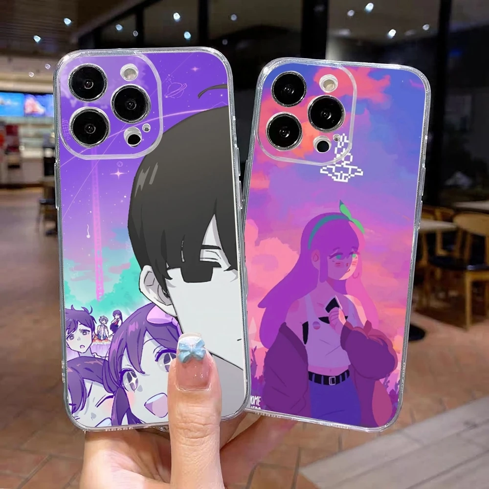Video Game Omori Phone Case For IPhone 17 Air 16 15 14 13 12 Pro Max Plus Clear Shockpoof Transparent Cover