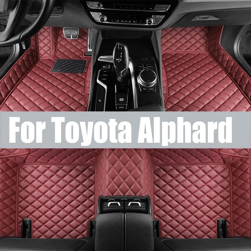 

Original Car Floor Mat for Toyota Alphard AH20 Vellfire 350G 2009~2015 Parts Panel Foot TPE Liner Carpet Pad Custom Cover Rug tr