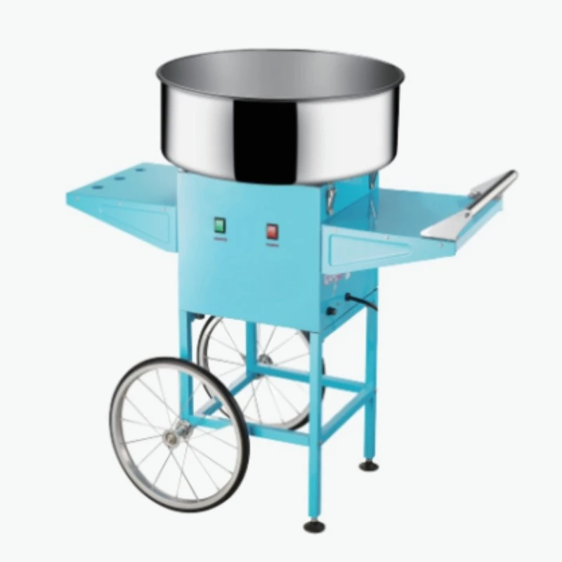 Blue Cotton Candy Machine + Float Cotton Candy Machine