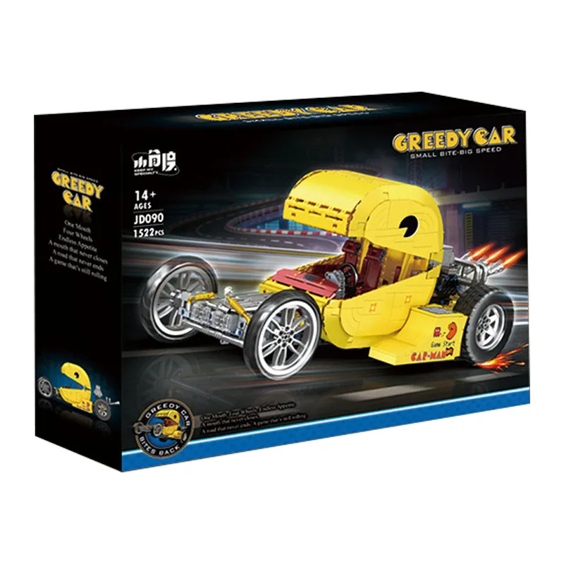 IN STOCK JD090 MOC Technical Remote Control Big Mouth Car Building Blocks Bricks Assembling Model Adult Toy Christmas Gift Set