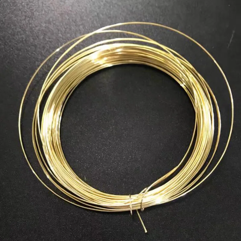 1KG Brass Round Wire Half Hard 0.3mm 0.4mm 0.5mm 0.6mm 0.7mm 0.8mm 0.9mm 1mm 1.2mm 1.3mm 1.4mm 1.5mm 1.6mm 1.8mm 2mm 2.2mm 2.5mm