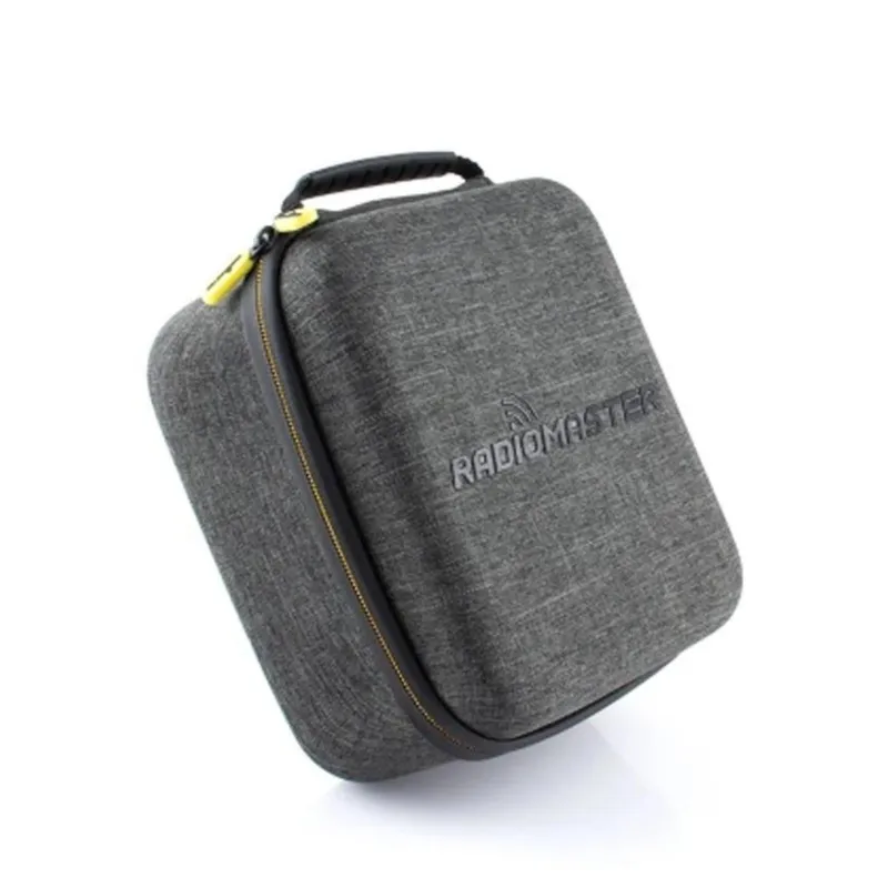 RadioMaster TX12 Radio Transmitter EVA Hard Zipper Handbag Carrying Protection Case for FPV Racing Freestyle Outdoor Flying