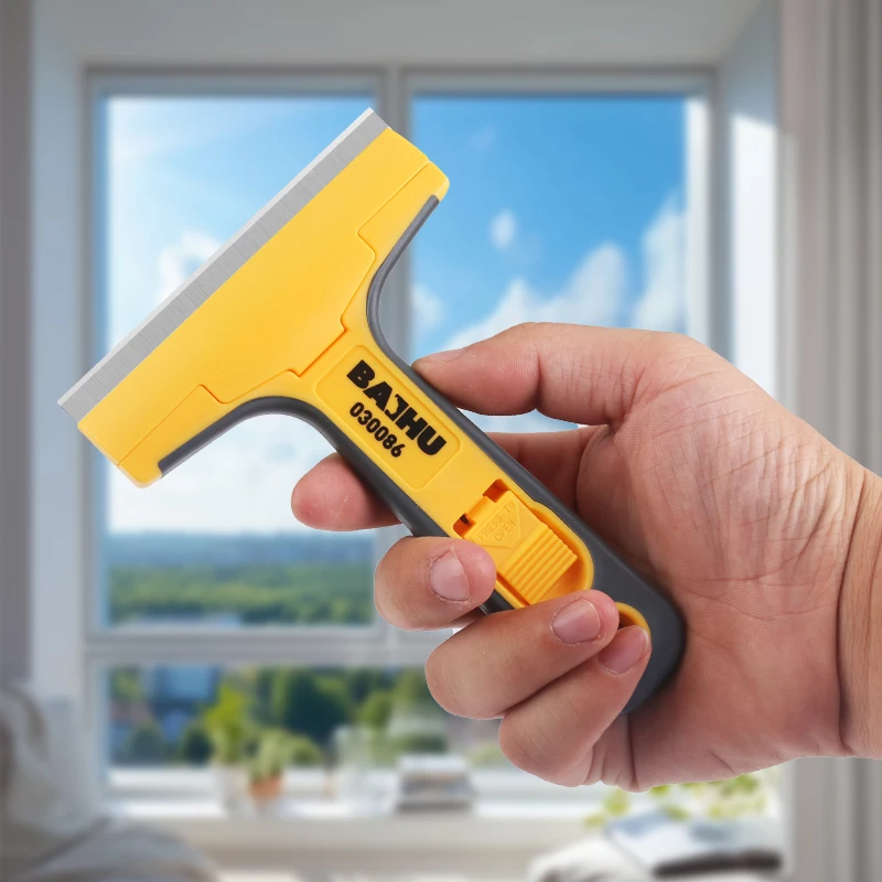 BAIHU مجرفة التنظيف متعددة الوظائف المحمولة المطبخ تنظيف سكين مجرفة أداة إزالة لاصق تنظيف الجمال التماس مكشطة