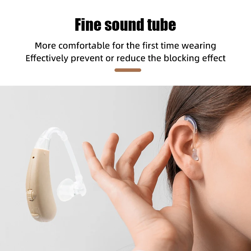 AcoSoud M-10 Hearing Aids For Severe Hearing Loss BTE Sound Amplifier For Deafness Medical Ear Care Waterproof Device For Elder