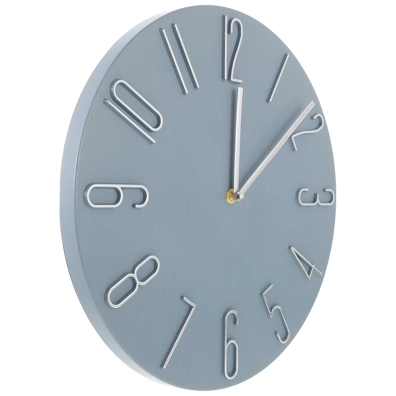 

Living Room Clock Minimalist Wall Digital Plastic Silent Non Ticking Child