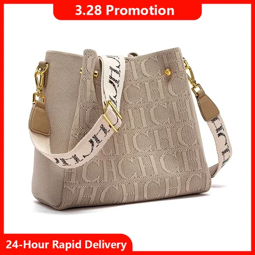 Imagen 1 del producto CH Otoño Invierno bolso cruzado clásico marca temperamento moda Casual gran capacidad bolso de hombro de mujer