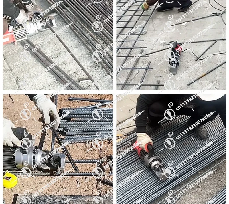 Durable electric steel bar cutter 20mm hydraulic steel bar cutter with motor 4-20mm steel bar cutter