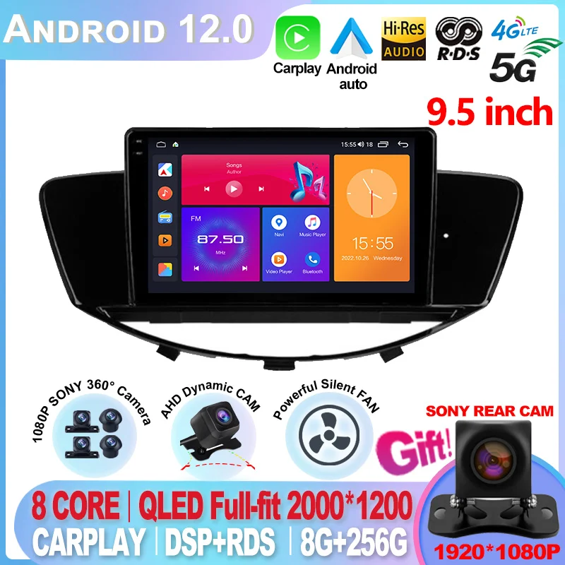 

2K For Subaru Tribeca WX W10 2004 - 2014 Android 12 Screen Car Radio Multimedia Video Player Navigation GPS No 2din 2 din dvd