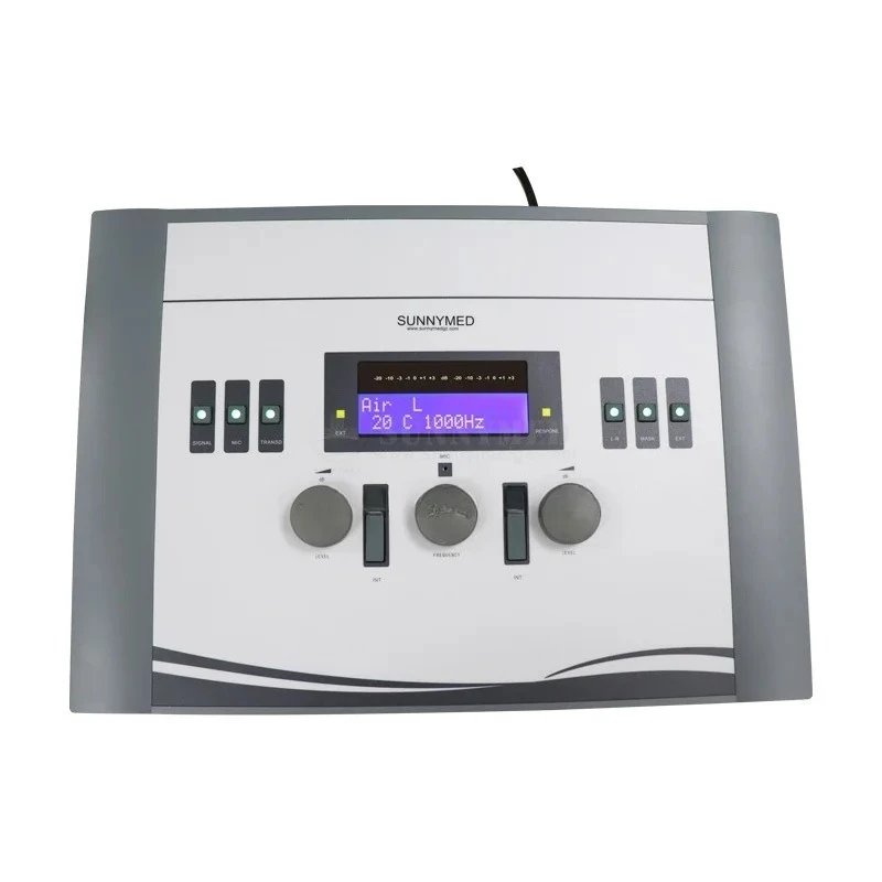 2026 ENT Automatic Clinical Digital Diagnostic Hearing Audiometer Tympanometer for Hearing Test Two Independent Channel