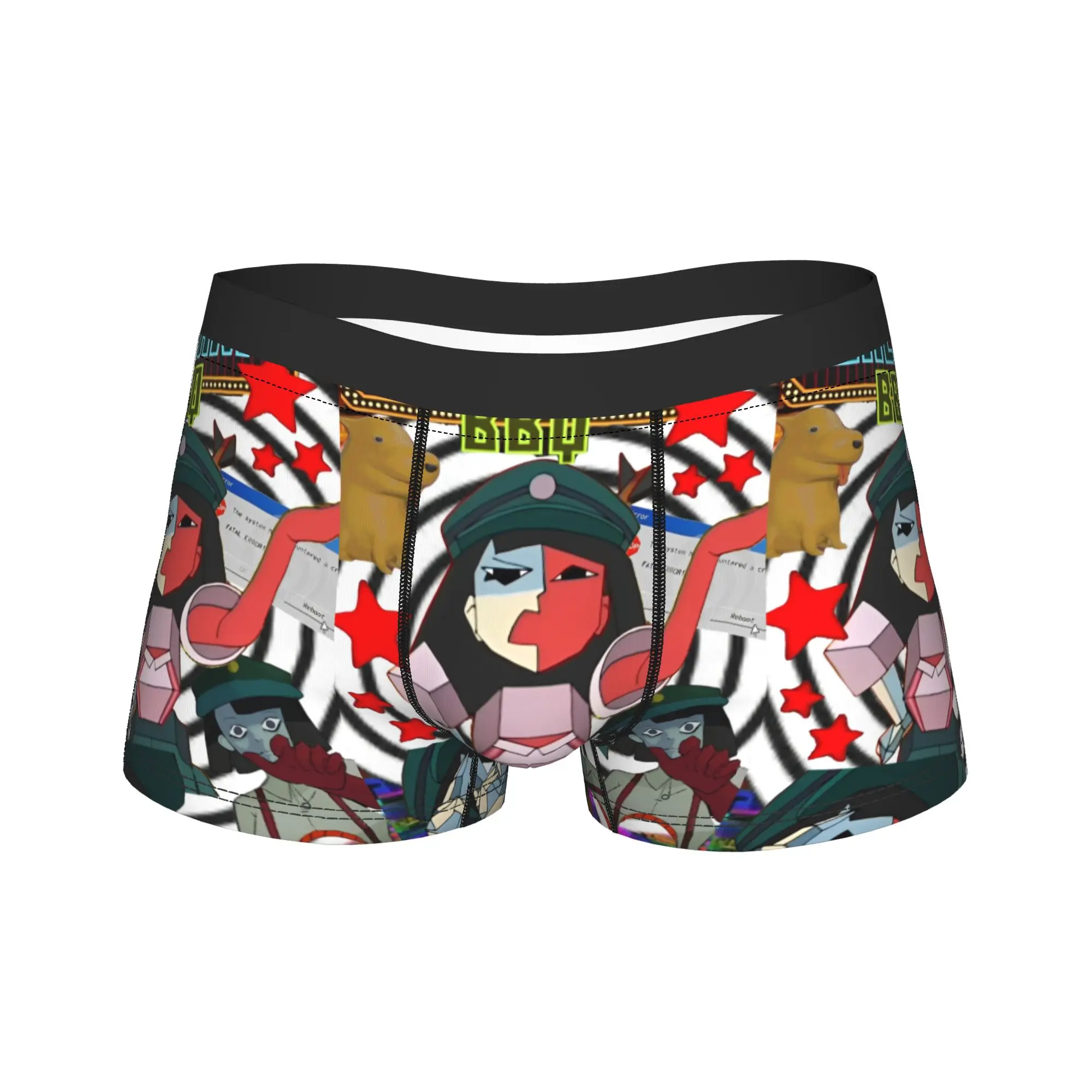 

Dream BBQ ENA Underwear Game 2025 Male Underpants Custom Sexy Soft Boxer Shorts Hot Sale Boxer Brief Plus Size 2XL