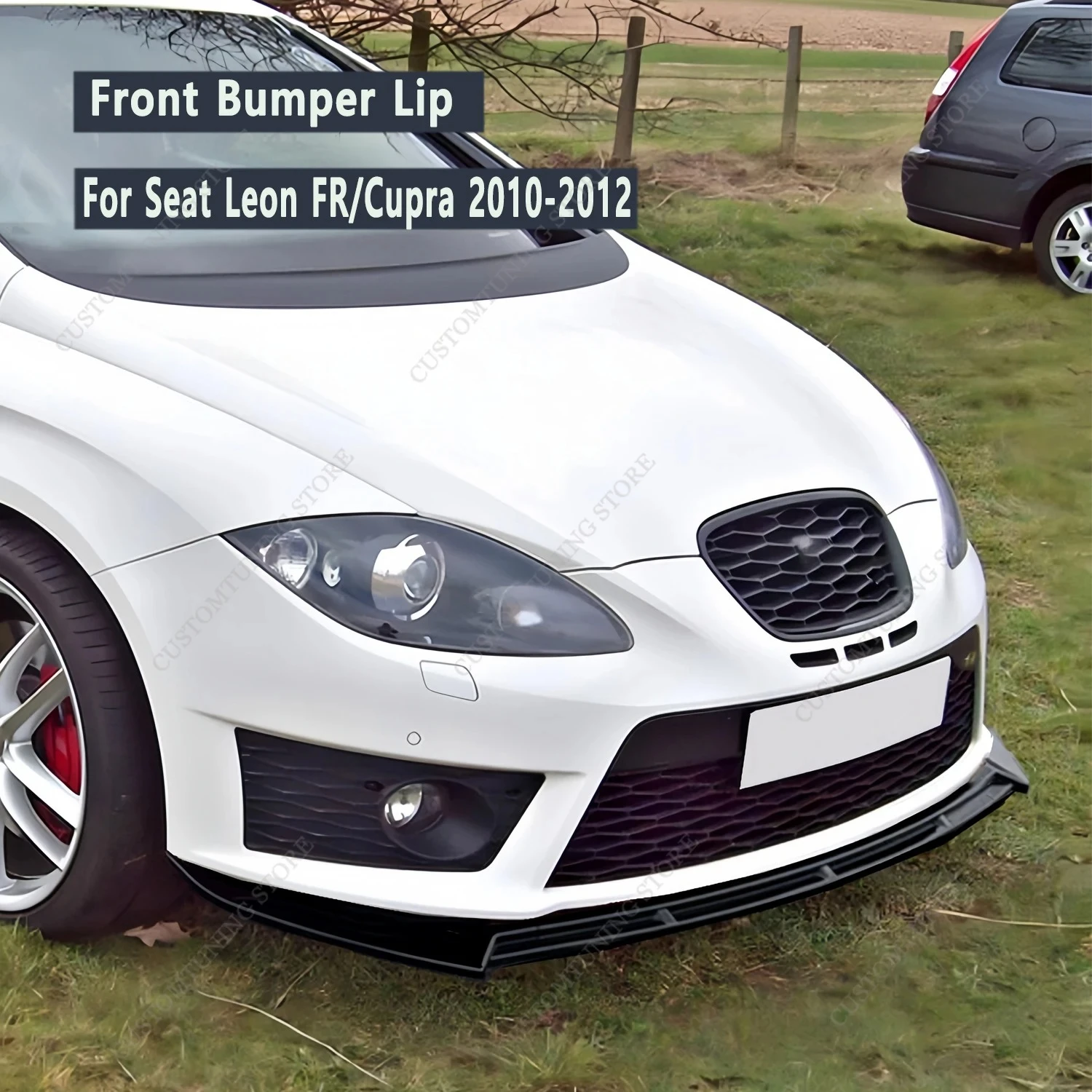 

Передний бампер автомобиля, спойлер, сплиттер, диффузор для Seat Leon MK2 2,5 FR Cupra 2010-2012, подтяжка лица, воздушные лезвия, комплекты тюнинга