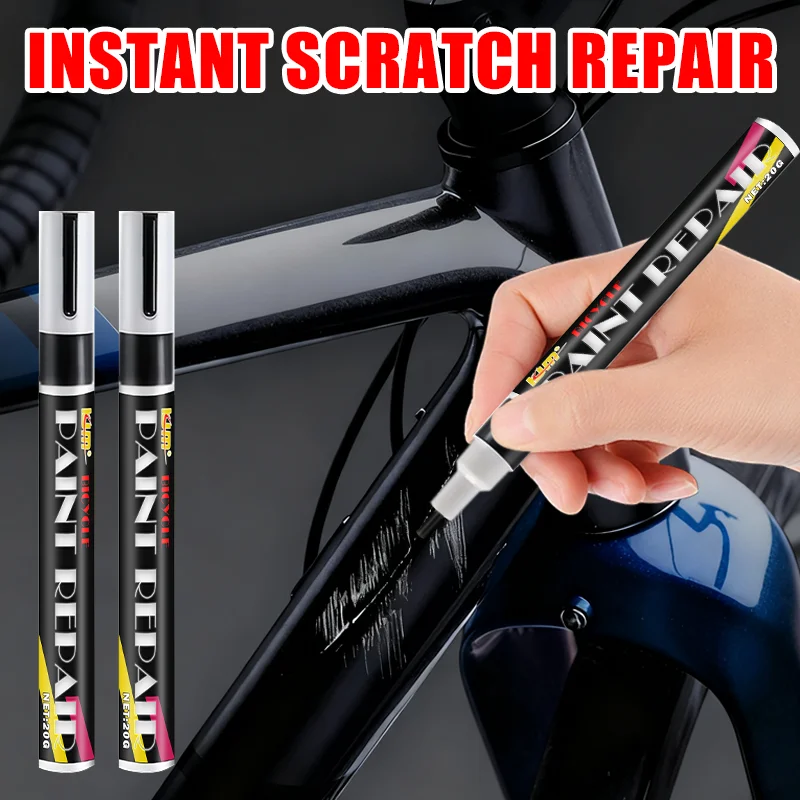 20G Bicycle Frame Scratch Repair Paint Pen Touch Up Pen For Mountain Road Bike Surface Scratches Easy To Apply Quick Dry