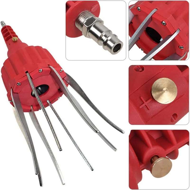 1Set CV Boot Installation Tool Driveshaft Pneumatic Outer Ball Cage Dust Cover Expander Red