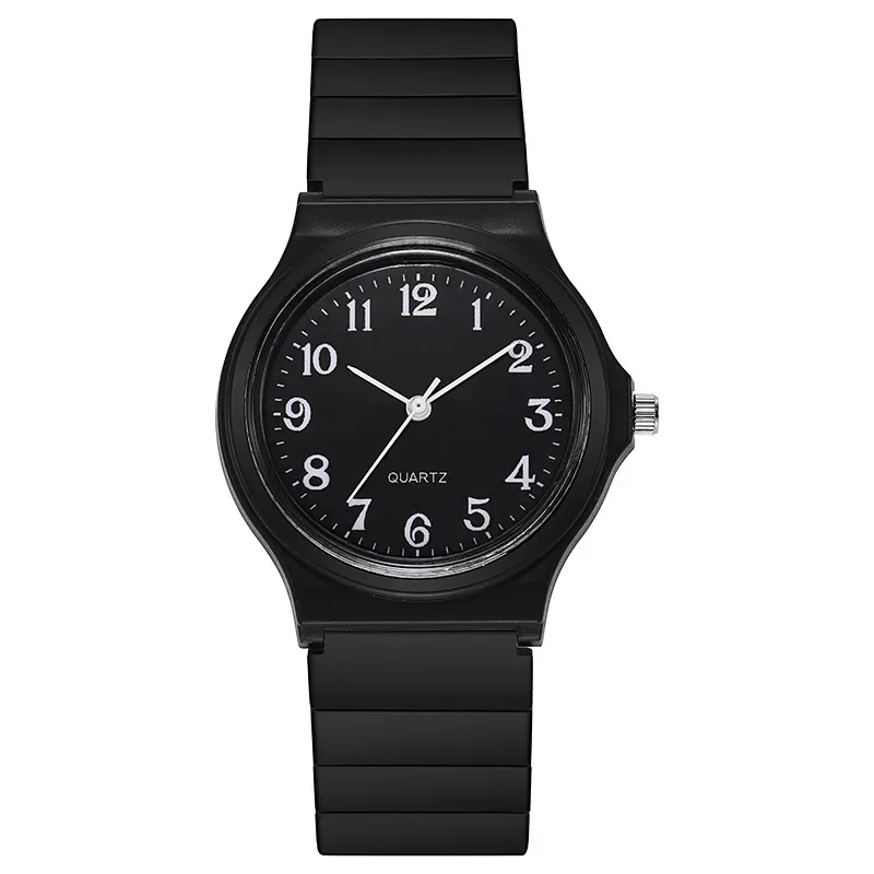 Montre à quartz réglable pour enfants, horloge numérique simple, montres pour filles du primaire et du secondaire, mode pour femmes, cadeaux