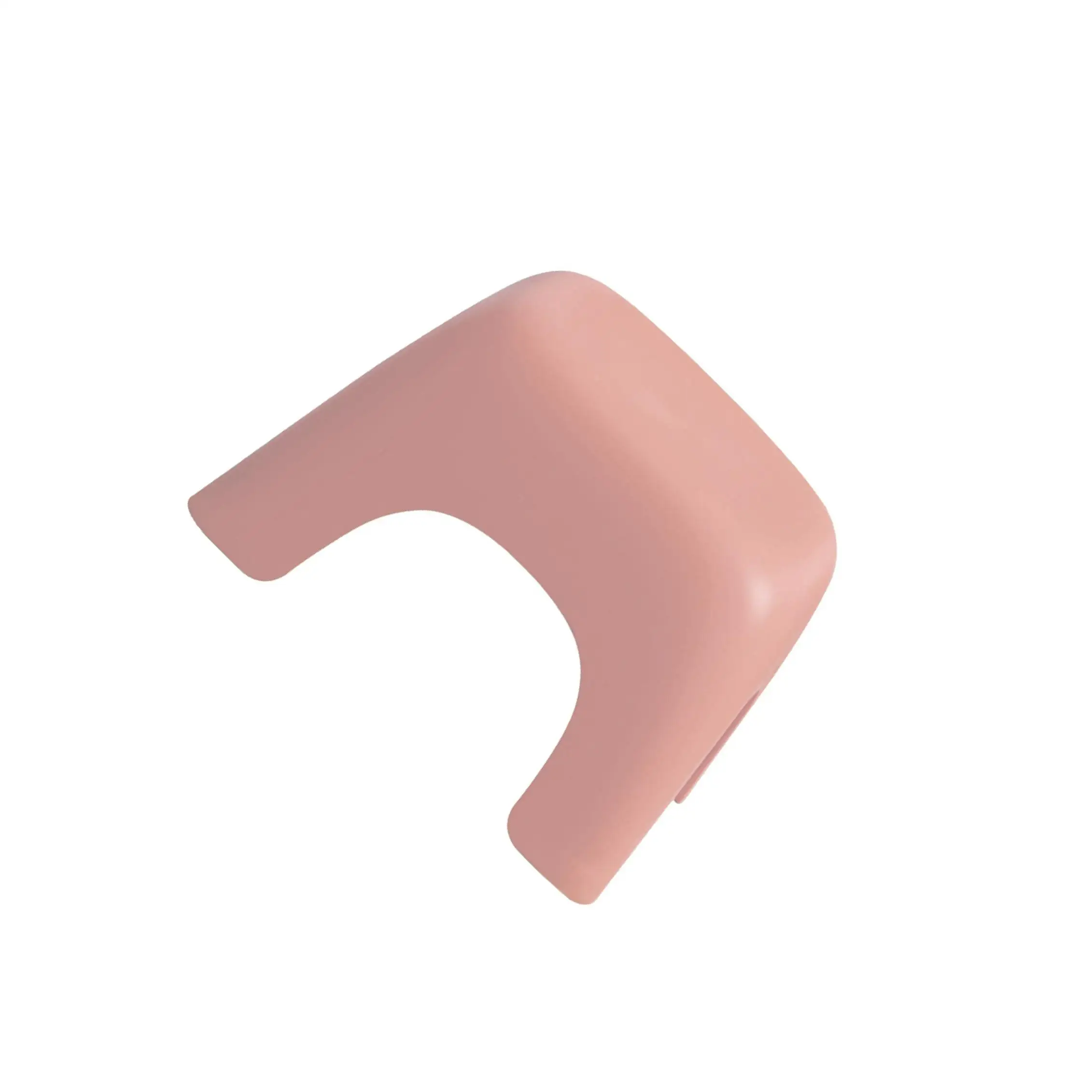 

Портативный детский табурет, декоративный утолщенный однотонный для кухни, для мальчиков и девочек, розовый