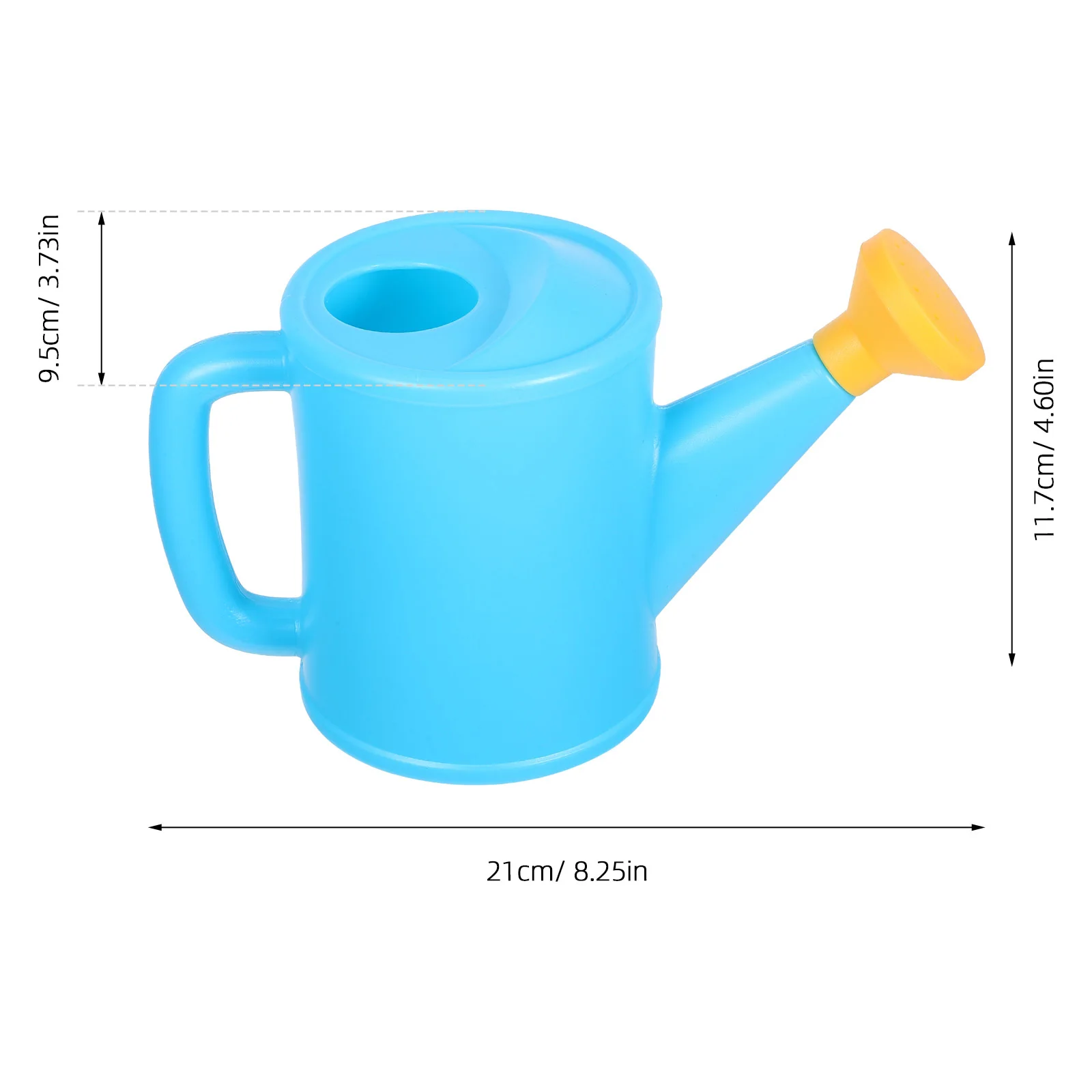 علبة سقاية للأطفال الصغار من البلاستيك سهلة الاستخدام، أداة حديقة خفيفة الوزن للأطفال، زهور عصارية، رمل خارجي #3