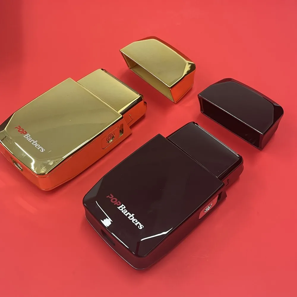 P600 Proリチウム電池とチタンシェーバー,充電式コードレスブレード,9000回転/分,男性用