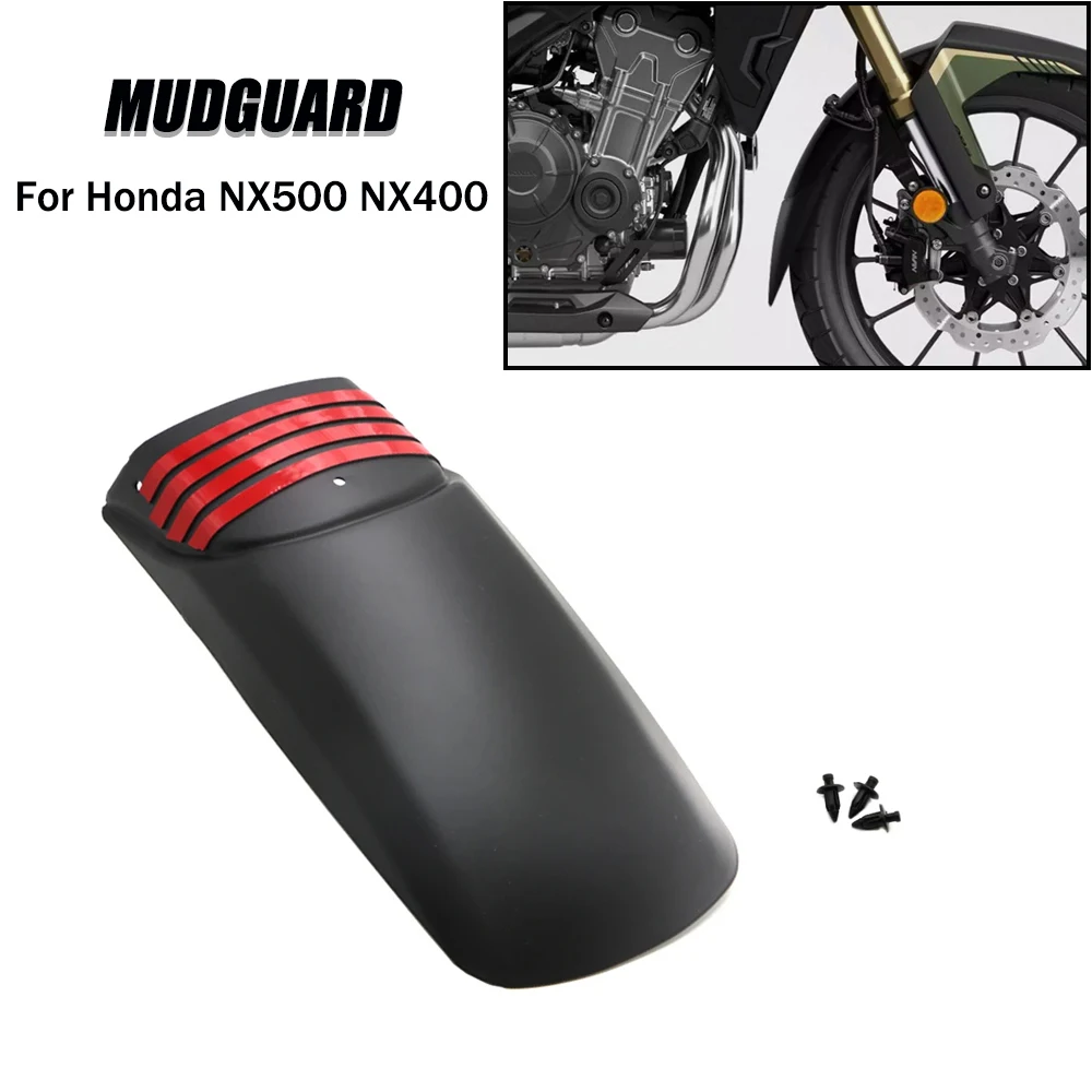 Fender Extension For Honda NX500 NX400 NX 400 500 2024- Motorcycle Parts Front Fender Mudguard Extender