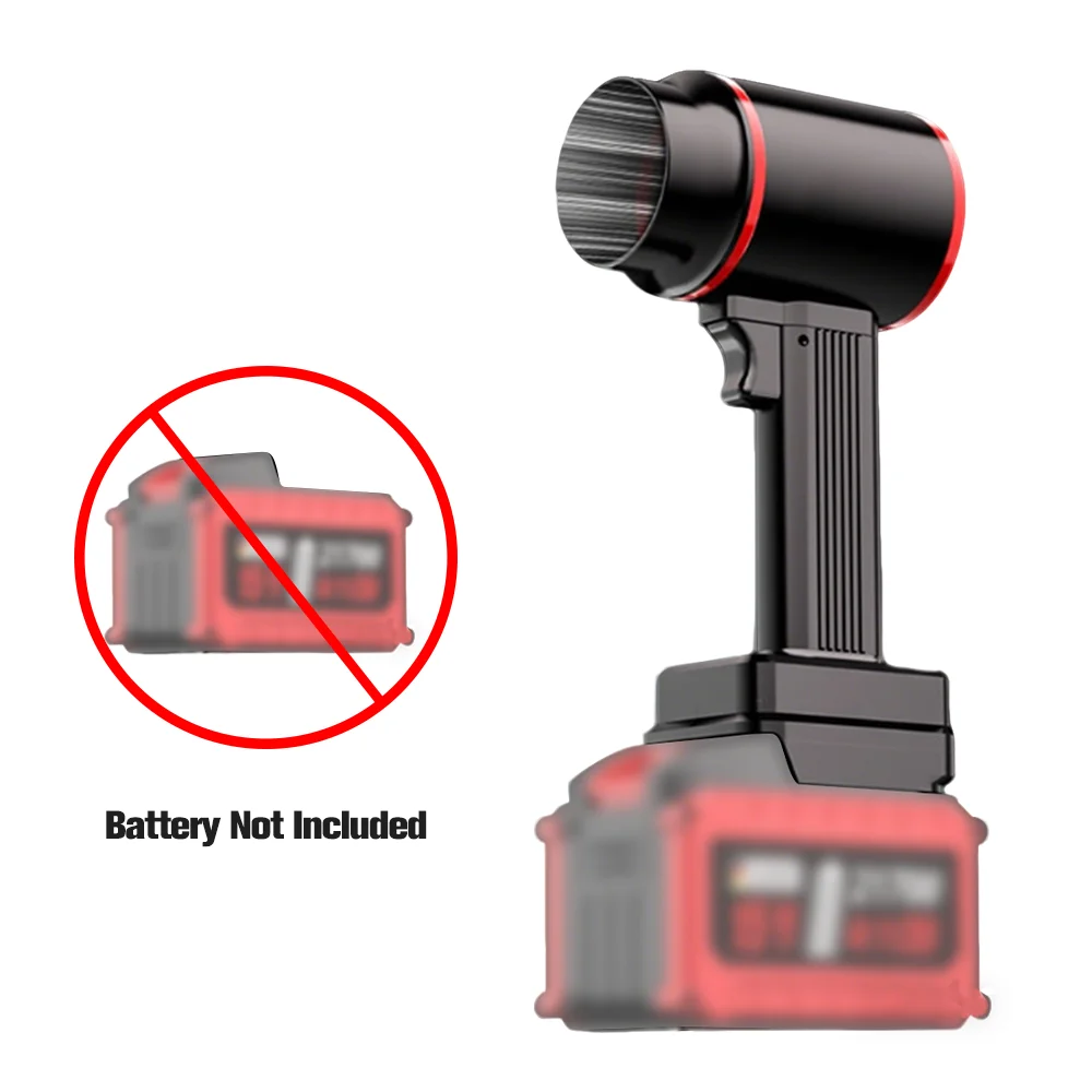 

Мощный автомобильный вентилятор-воздуходувка 64 мм с бесщеточным двигателем, ручной турбовентилятор, высокоскоростной, тяга 1600 г, для аккумулятора Makita
