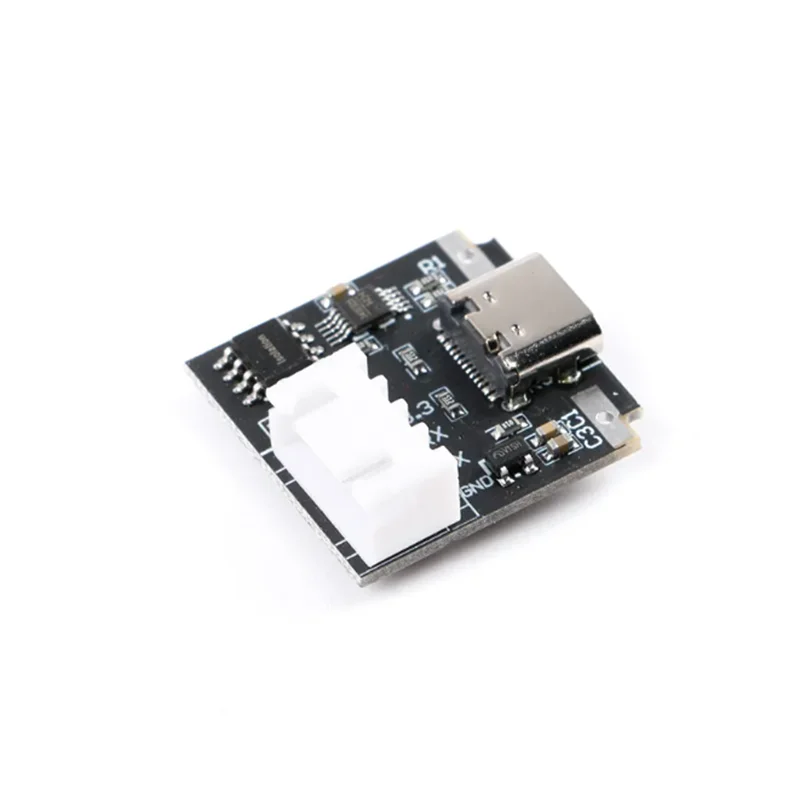 USB para TTL Serial Port UART Board Module, UART isolado, 3.3V, TYPE-C Cabo de download, Escova de atualização
