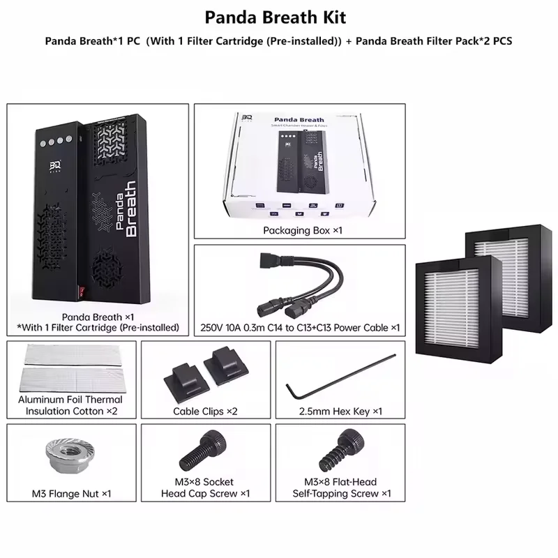 BIQU Panda Breath For SnapMaker U1 Filament Dryer Smart All-in-One Unattended Heater 3D Printers Accessories For Bambu Lab P1/X1 image 3