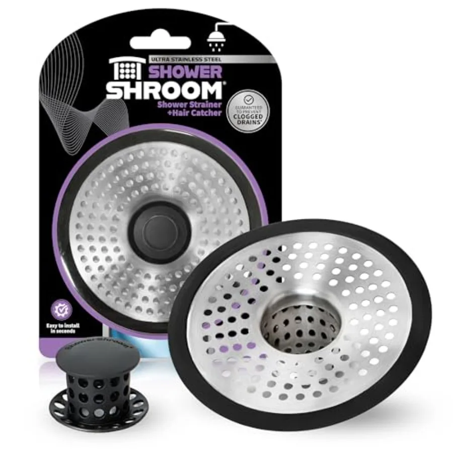 

SHSULT755 Ultra Revolutionary Shower Hair Catcher Drain Protector, No Size