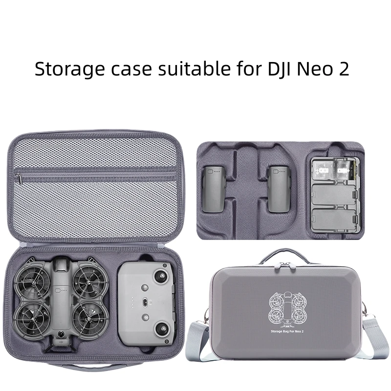 

Suitable for DJI Neo 2 High-Capacity Storage Bag Dustproof Pressure-Resistant Shockproof