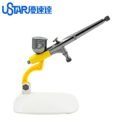 USTAR Airbrush Holder Model Coloring Plastic Spray Pen Stand Hobby Modeling Tools