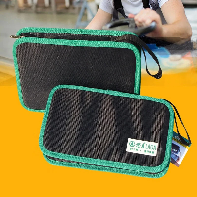 LAOA 9pcs 6pcs screwdriver tool bag handbag canvas storage empty bag