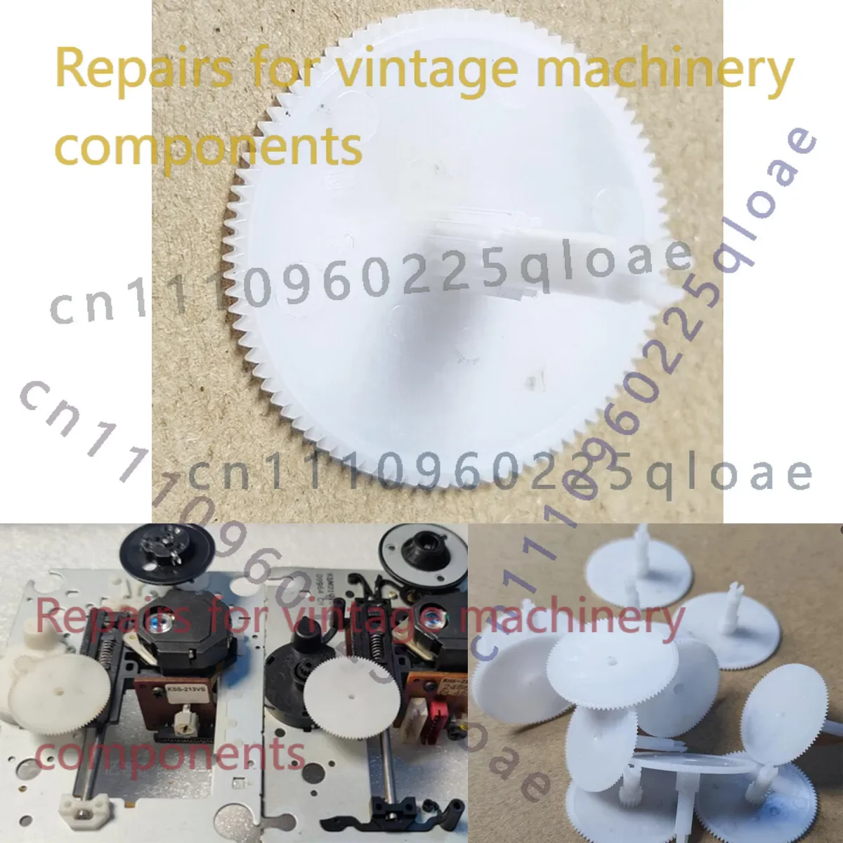 Sled Tracking Gear Replacement For DVD CDLaser HeadKSS-213C KSS-210A KSS-212B KSS-150AOptical Pickup Mechanism Repair Spare Part