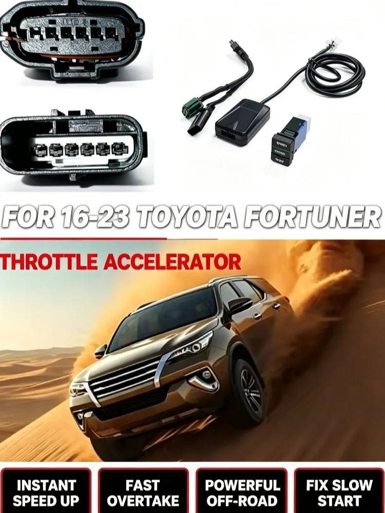 Electronic Throttle Controller Launch Acceleration Booster For Toyota Fortuner Fixing Slow Acceleration From A Standstill