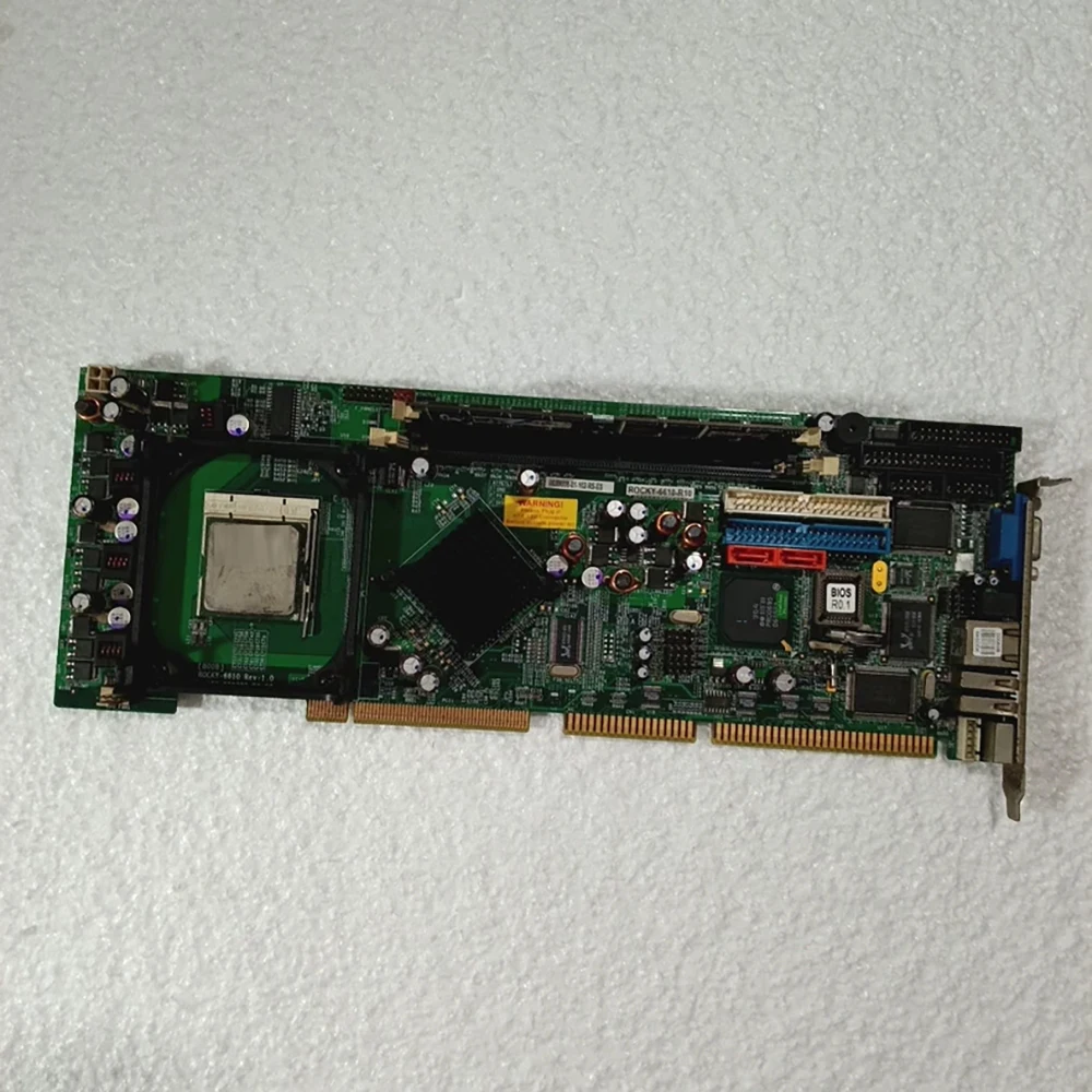 

ROCKY-6610-R10 Industrial Control Motherboard 002B008-01-102-RS-ES ROCKY-6610 REV 1.0