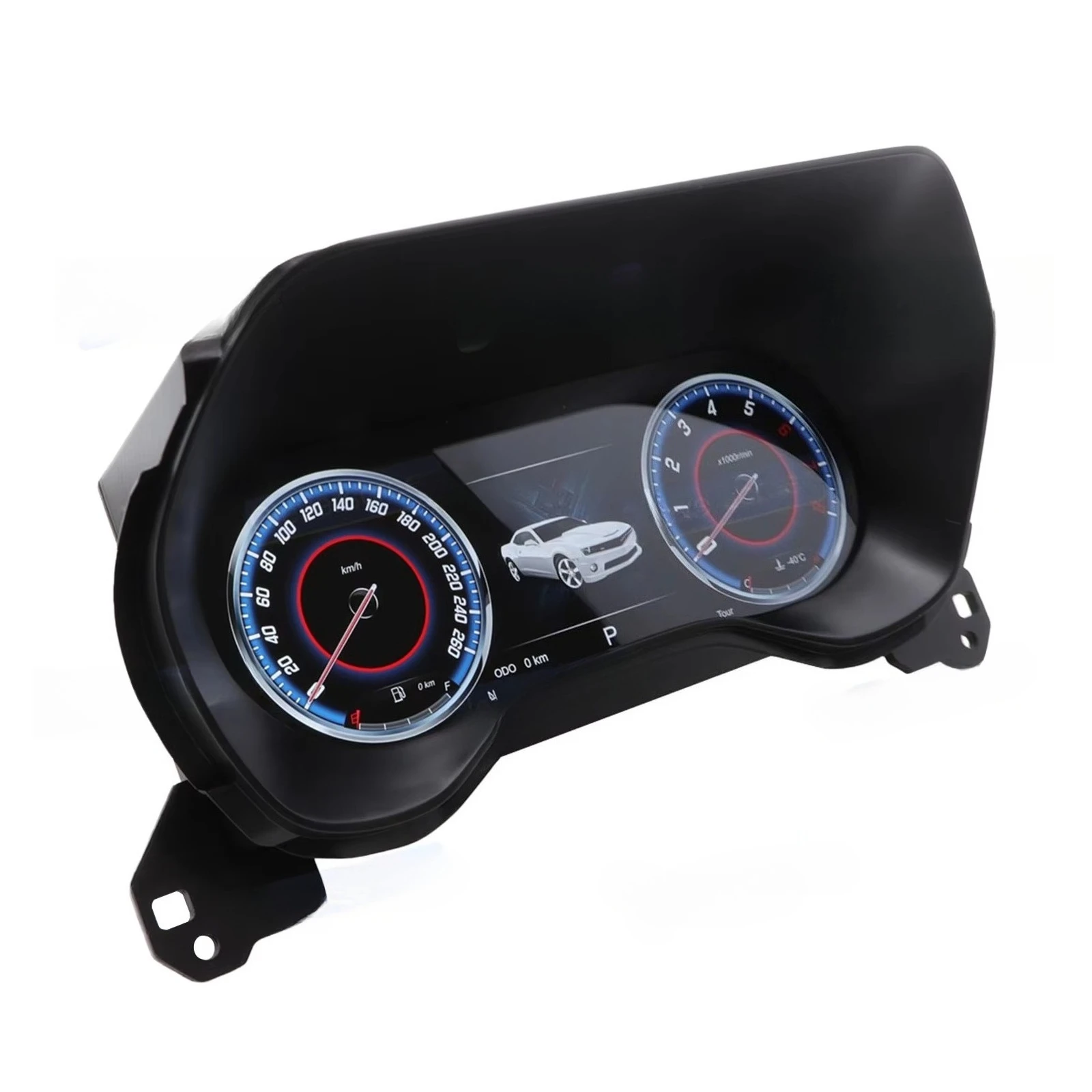 12.3 Car Dashboard Digital Cluster Virtual Cockpit LCD Screen Built-in GPS 1080P HD Plug Play 2011-2014 for Chevrolet Camaro New