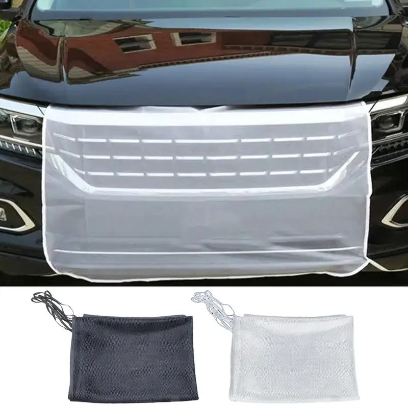 1pc Protective Net for Car Front Radiator Grills Anti-Insect Prevent Clogging Leaf Resistant Dustproof Mesh Cover