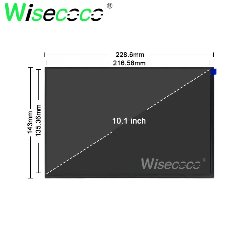 10.1 Inci 1280*800 IPS 450 Nits Kit LCD Sentuh Mendukung Win7 8 10 Raspberry Pi Android Linux Peralatan Industri 10 Jari Sentuh