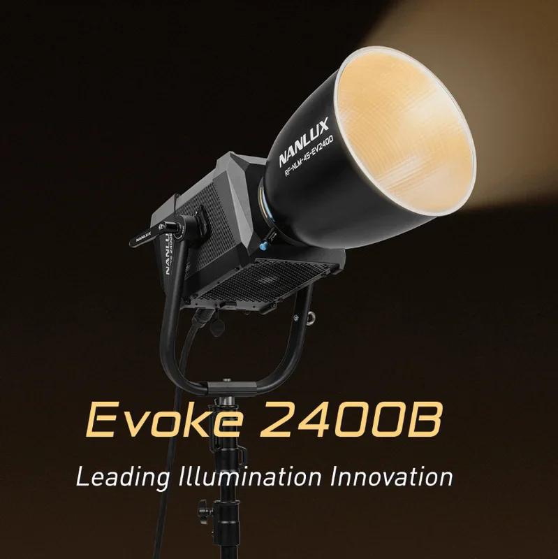 NANLUX Nanlite Evoke 2400B 2700K-6500K 2400W LED Photography Light Outdoor Waterproof Photography Video Lamp