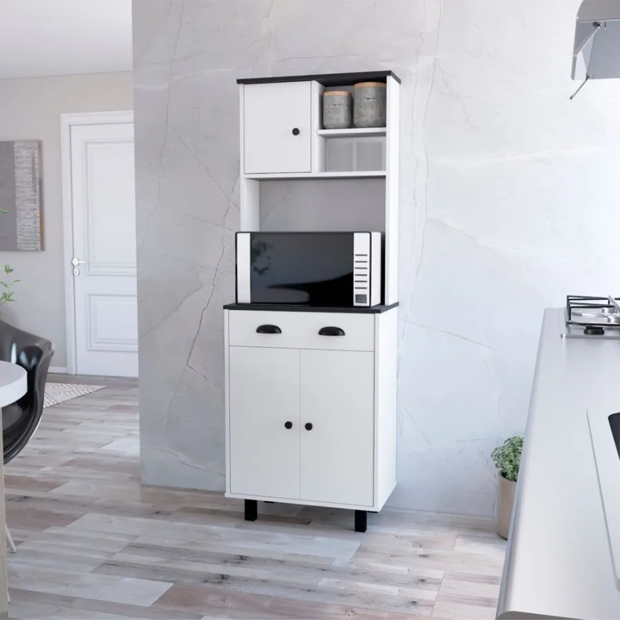 

Kitchen Pantry Naomi Kitchen White Black