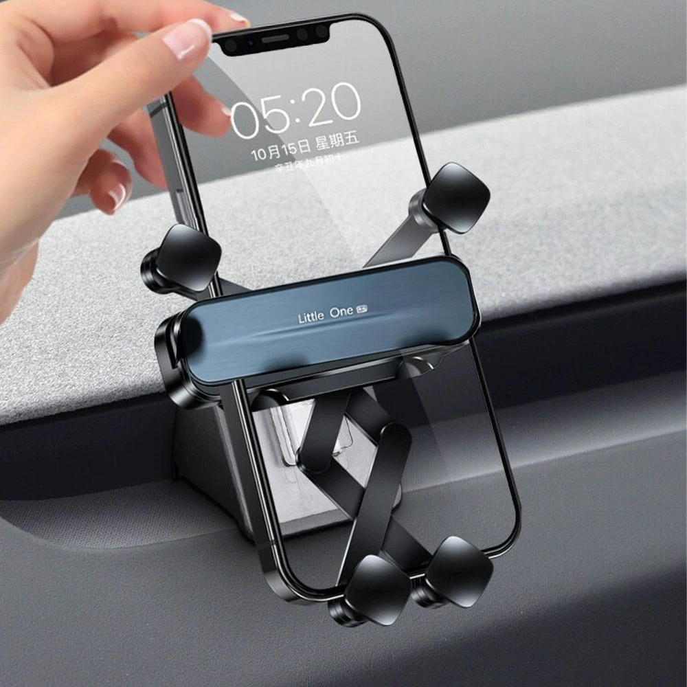 TEEQ Auto-Handyhalterung für 2024 2025 2026 Tesla Model Y Juniper Model3 Highland, Model YL Schwerkraftständer – Detail 6