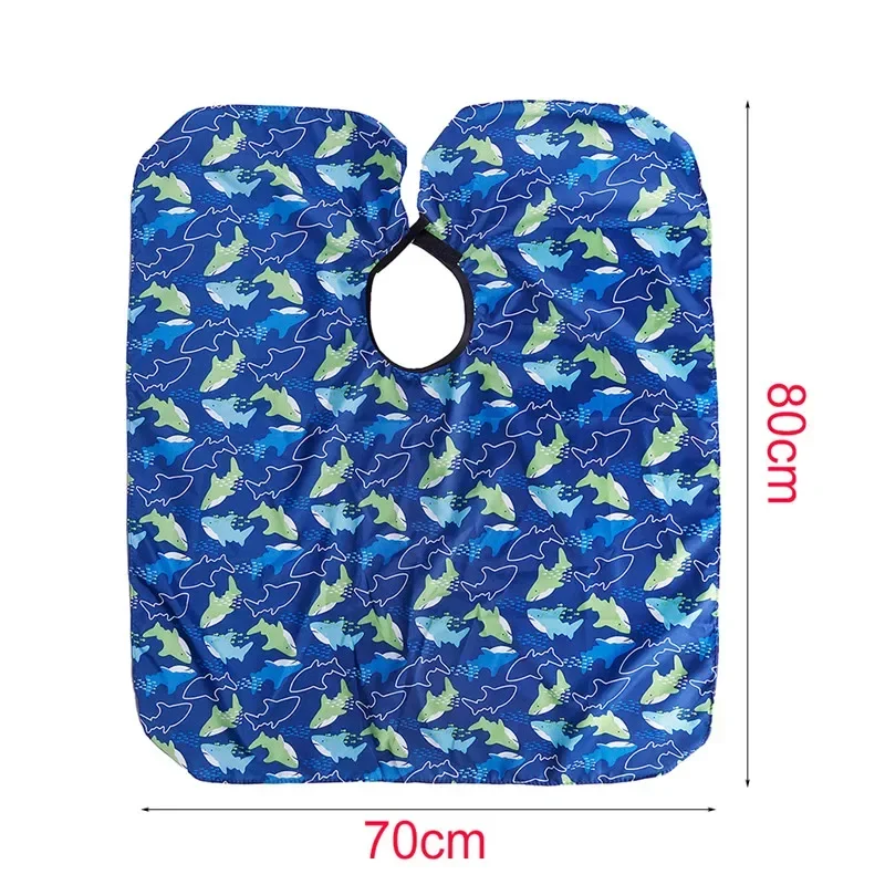 أطفال الكرتون حلاقة تصفيف الشعر كيب المهنية قص الشعر صالون الحلاق التفاف مقاوم للماء قطع ثوب العناية بالشعر لوازم التصميم