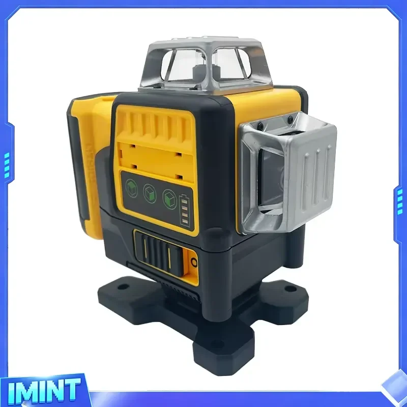 Industrial Construction Outdoor Machine 16 Lines Self-Leveling 360° Green Cross Line Rotary Level Tool Battery