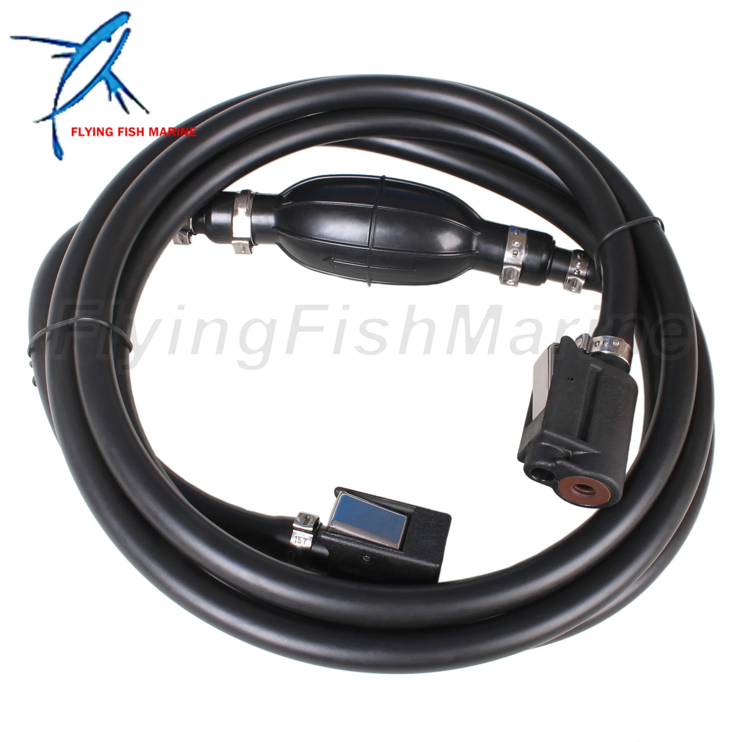 

Boat Engine 32-877680Q8 8M0061895 8M0061095 8M0053985 Fuel Line with Primer Bulb & Connectors for Mercury Mariner 8HP-200HP