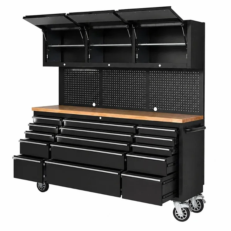 Drawer Cart Garage Rolling 72 Steel Lockable Tool Cabinet